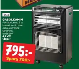 Jem&Fix GASOLKAMIN, SEK 795 erbjuda