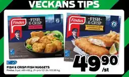 Coop Daglivs FISH & CRISP/FISH NUGGETS, SEK 49.9 erbjuda