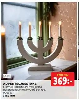Jem&Fix ADVENTSLJUSSTAKE, SEK 369 erbjuda
