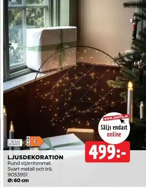 Jem&Fix LJUSDEKORATION, SEK 499 erbjuda