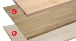 Jem&Fix BÄNKSKIVA EK erbjuda