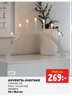 Jem&Fix ADVENTSLJUSSTAKE, SEK 269 erbjuda