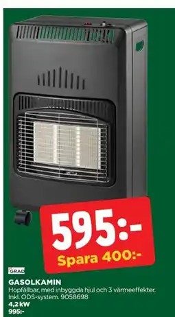 Jem&Fix GASOLKAMIN, SEK 595 erbjuda