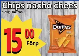 Supergrossen Chips nacho chees, SEK 15 erbjuda