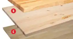 Jem&Fix BÄNKSKIVA FURU erbjuda