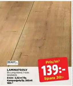 Jem&Fix LAMINATGOLV, SEK 139 erbjuda