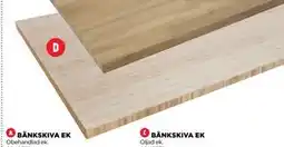 Jem&Fix BÄNKSKIVA BAMBU, SEK 1849 erbjuda