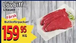 Supergrossen Lövbiff, SEK 159.95 erbjuda