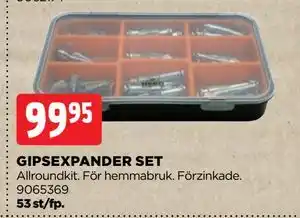 Jem&Fix GIPSEXPANDER SET, SEK 99.95 erbjuda