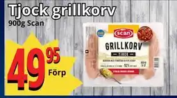 Supergrossen Tjock grillkorv, SEK 49.95 erbjuda