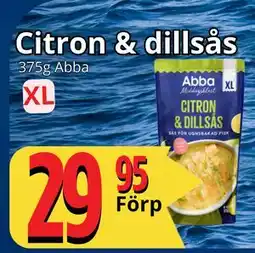 Supergrossen Citron & dillsås, SEK 29 erbjuda