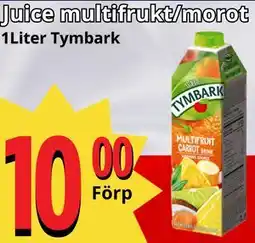 Supergrossen Juice multifrukt/morot, SEK 10 erbjuda