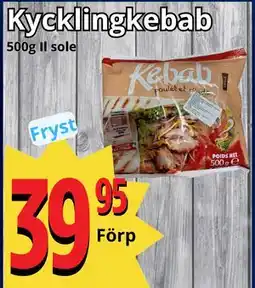 Supergrossen Kycklingkebab, SEK 39.95 erbjuda