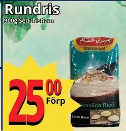Supergrossen Rundris, SEK 25 erbjuda