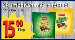 Supergrossen Skumbanan med choklad, SEK 15 erbjuda