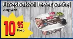 Supergrossen Ungsbakad leverpastej, SEK 10.95 erbjuda