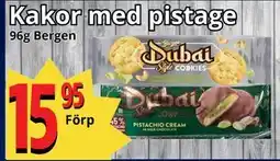 Supergrossen Kakor med pistage, SEK 15.95 erbjuda