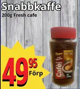 Supergrossen Snabbkaffe, SEK 49.95 erbjuda