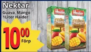 Supergrossen Nektar, SEK 10 erbjuda