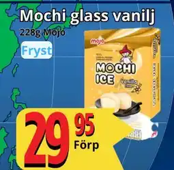 Supergrossen Mochi glass vanilj, SEK 29.95 erbjuda