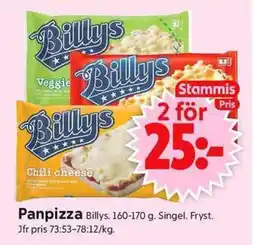 ICA Supermarket Billy's Panpizza erbjuda