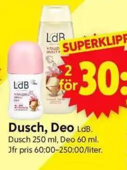 ICA Supermarket LdB Dusch, Deo erbjuda