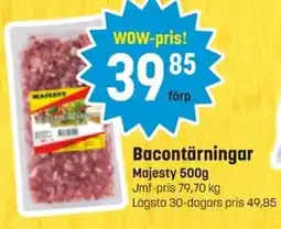 Eurocash MAJESTY Bacontärningar erbjuda