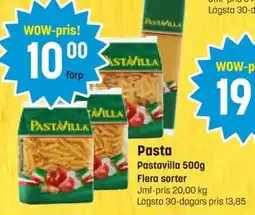 Eurocash PASTAVILLA Pasta erbjuda