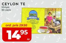 Matrix Butikerna MIDYAT Ceylon te erbjuda