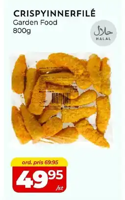 Matrix Butikerna GARDEN FOOD Crispyinnerfilé erbjuda