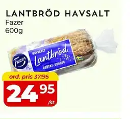 Matrix Butikerna FAZER Lantbröd havsalt erbjuda