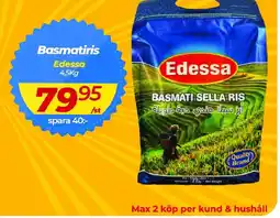 Matrix Butikerna EDESSA Basmatiris erbjuda