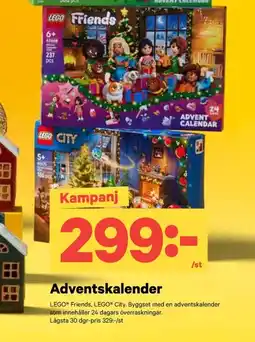 City Gross LEGO Adventskalender erbjuda