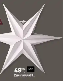City Gross Pappersstjärna 3d erbjuda
