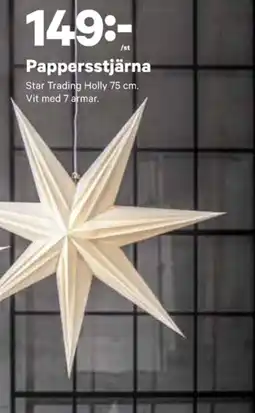 City Gross Pappersstjärna erbjuda