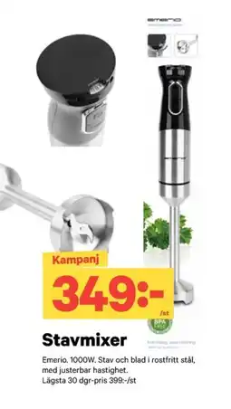 City Gross Stavmixer erbjuda