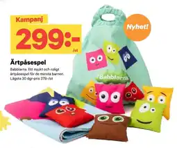 City Gross Ärtpåsespel erbjuda