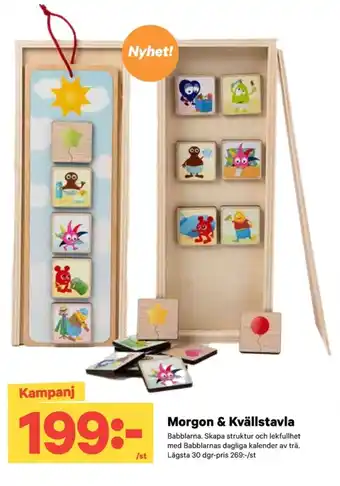 City Gross Morgon & kvällstavla erbjuda