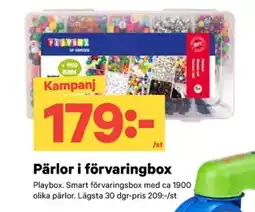 City Gross Pärlor i förvaringbox erbjuda