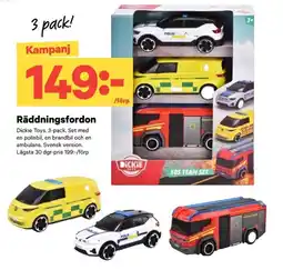 City Gross Räddningsfordon erbjuda