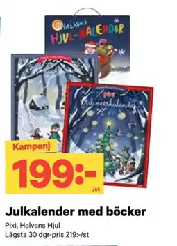 City Gross Julkalender med böcker erbjuda
