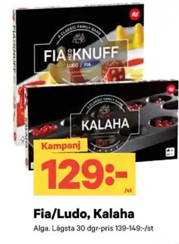 City Gross Fia/ludo, kalaha erbjuda