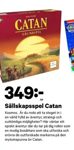 City Gross Sällskapsspel catan erbjuda