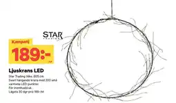 City Gross Ljuskrans led erbjuda