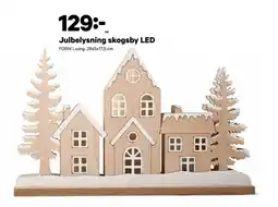 City Gross Julbelysning skogsby led erbjuda