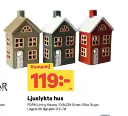 City Gross Ljuslykta hus erbjuda