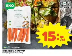 Coop Ekologiska morötter erbjuda