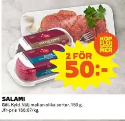 Coop GÖL Salami erbjuda