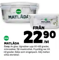 Coop COOP Matlåda erbjuda