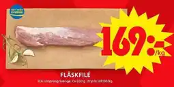 ICA Maxi Fläskfilé erbjuda